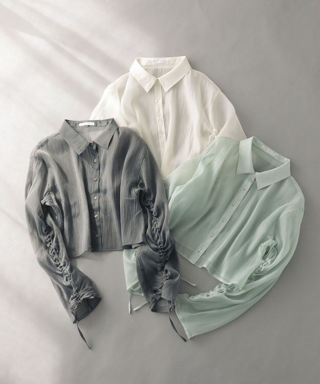 Green Parks ＥＧＯＩＳＴドロストシアーシャツ Mint