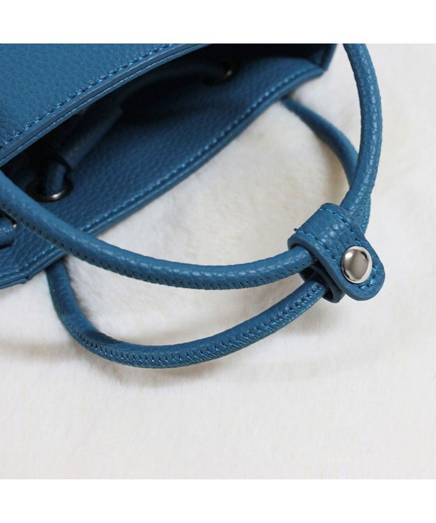 ROOTOTE 6466【直営店限定:ミニショルダー】LT.ベビールー.ミニボックス-A 06：マリンブルー