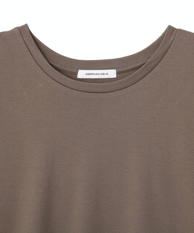 AMERICAN HOLIC レースドッキングＴシャツ Charcoal Gray