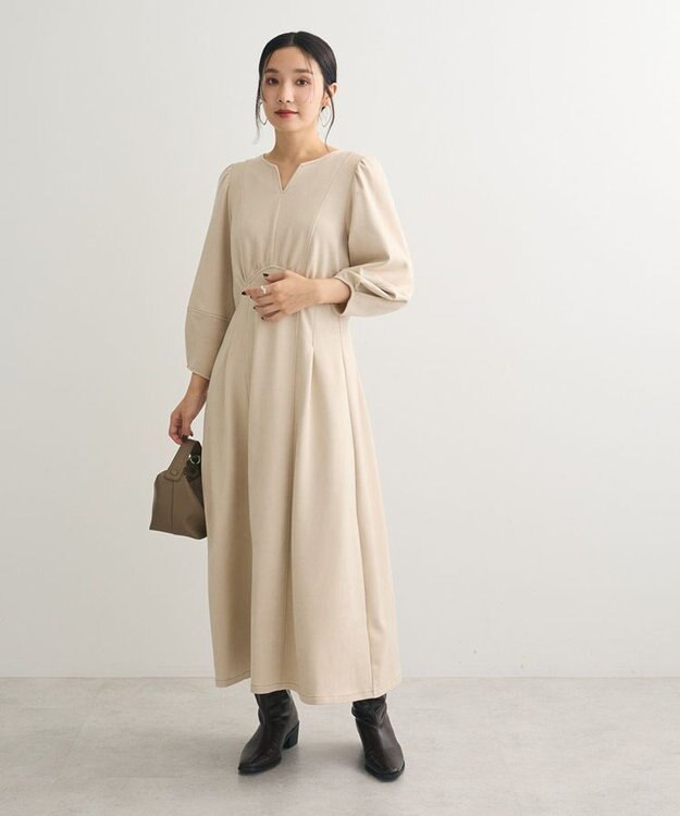 Green Parks ・ＥＬＥＮＣＡＲＥ　ＤＵＥ　スエードポンチタックワンヒ Ivory