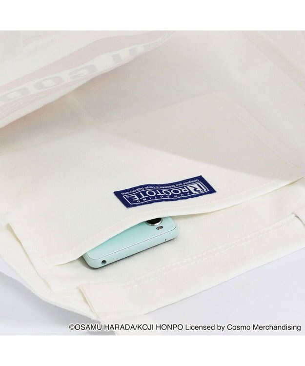 ROOTOTE 4722【オサムグッズ】OSAMU GOODS(R)×ROOTOTE トール・フラット 01：ロゴ