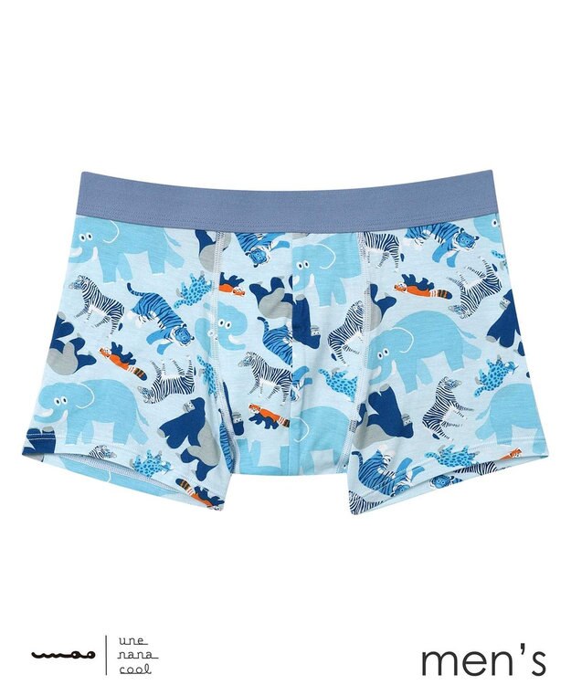 une nana cool MADE WITH 京都市動物園 メンズボクサーパンツ BU