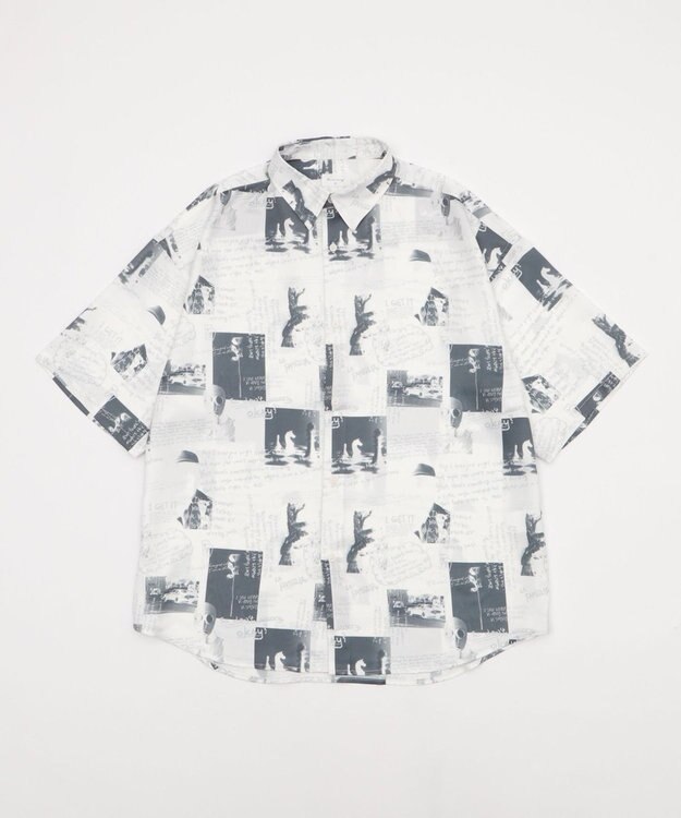 WEGO アムンゼンパターンBIGシャツ（SS） 柄1