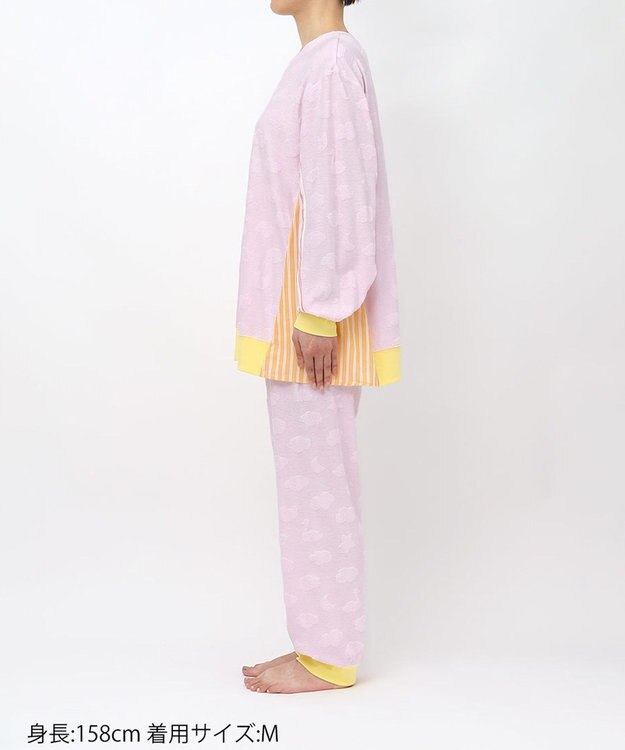 tsumori chisato SLEEP ツモリチサト パジャマ 長袖 長ズボン レディース UDX530/ワコール ピンク