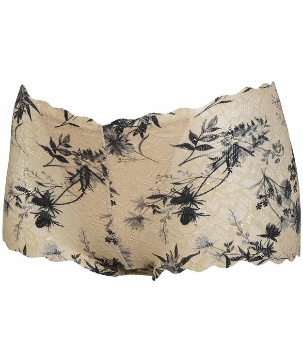 WACOAL ショーツ 【GOCOCi ゴコチ】 CGG297とペア 肌あたりのやさしいレース アウターにひびきにくい はきこみ丈あさめ レディース PGG197 /ワコール ベージュ