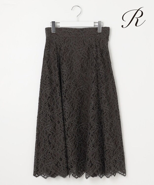 R(アール)】フラワーコードレース スカート / 23区 | ファッション通販