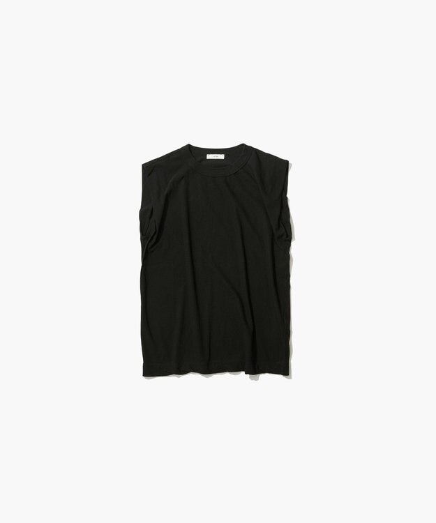 ATON FRESCA SINGLE JERSEY | タンクトップ BLACK