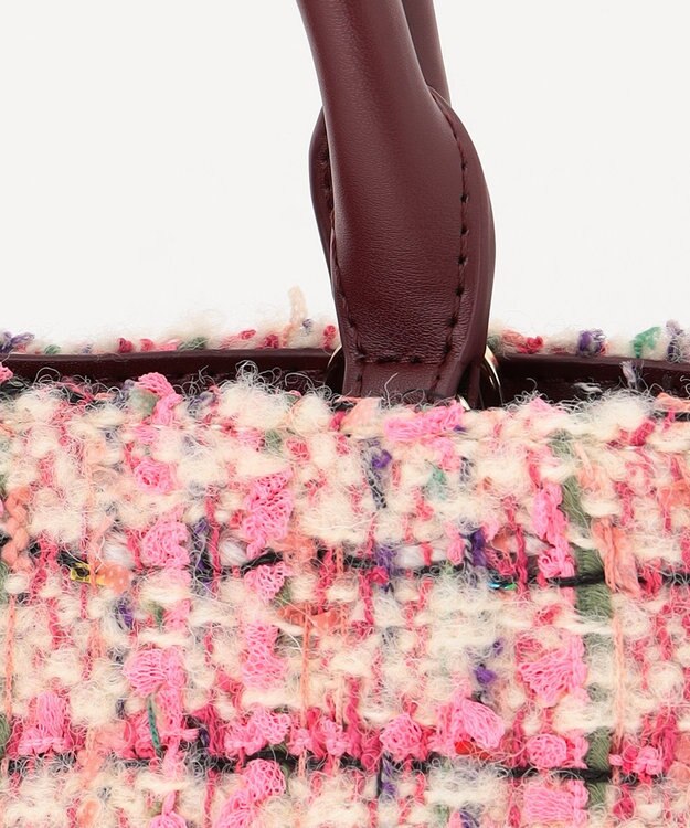 TOCCA 【ヨンア×大人百花コラボ】OPTARE BAG バッグ [コラボカラー]ピンクツイード