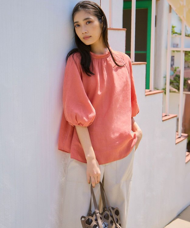 23区 【吸水速乾/UVカット/洗える】ボディシェルドライオックス ベイカー パンツ ベージュ系