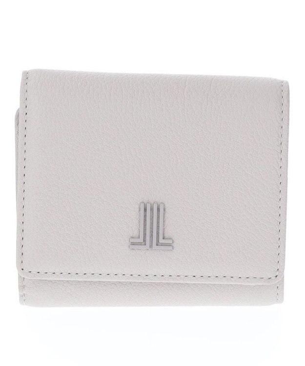 LANVIN en Bleu カリヨン 三つ折り財布 ライトグレー