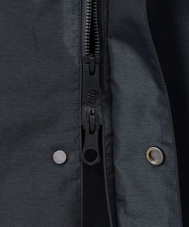 GOTAIRIKU ダウンライナー装着可【仕事で着用可】メランジシャンブレー スプリングブルゾン(25年モデル) ダルブルー系