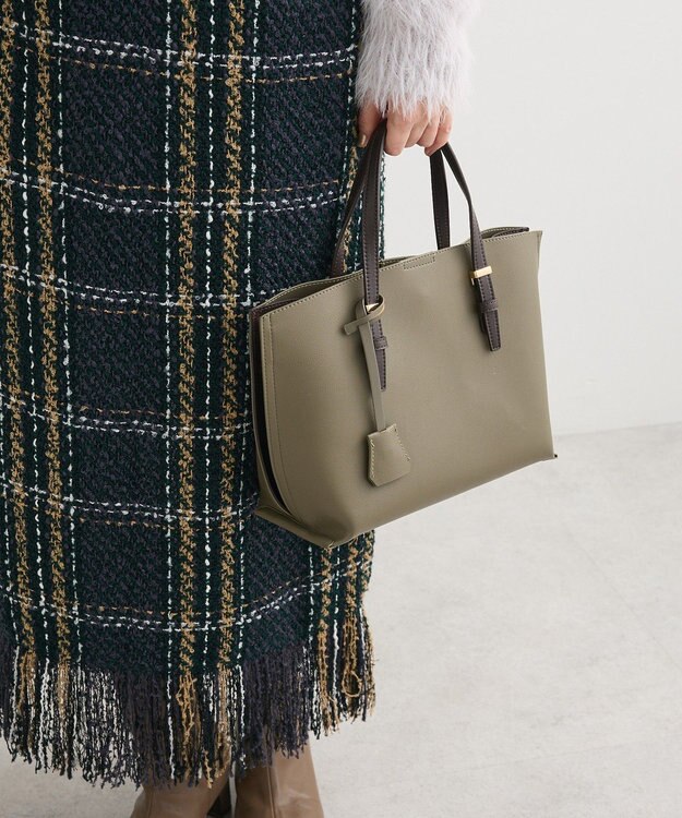 Green Parks ・ＫＯＳＳＯＲＥＣＯ　バイカラー２ＷＡＹミニトート Khaki