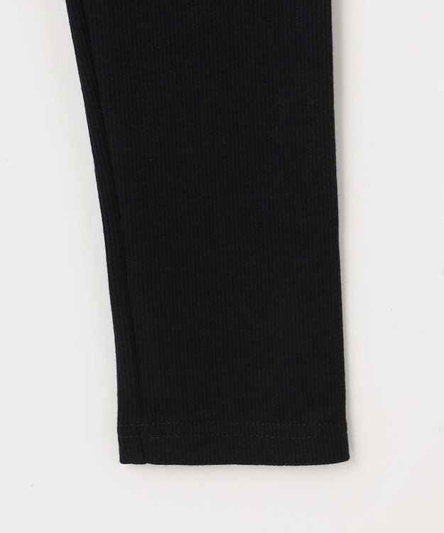 ANY KIDS パール×デニムニットスカッツ ネイビー