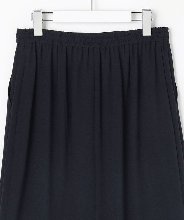J.PRESS LADIES L 【セットアップ対応】Light ジョーゼット ナロー スカート ネイビー系
