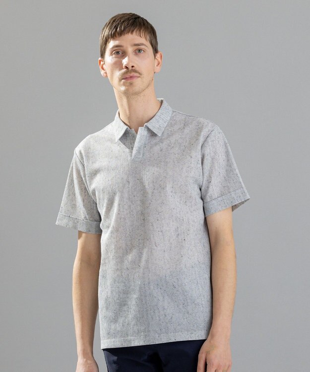 JOSEPH HOMME  リネンドビージャージー　スキッパー