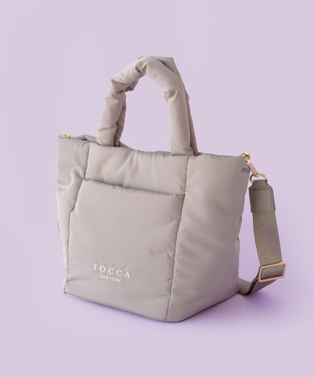TOCCA 【WEB＆一部店舗限定】MACCHERONE CUSION BAG バッグ グレージュ系