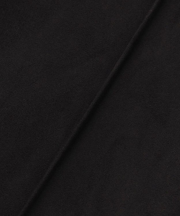 uncrave スウェード ストレートパンツ ブラック