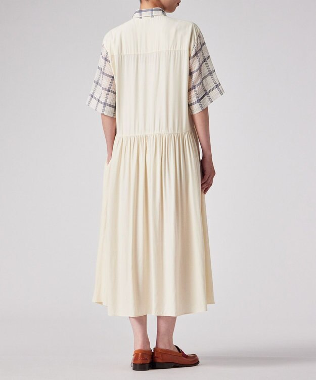 Paul Smith シアー チェック ワンピース エクリュ