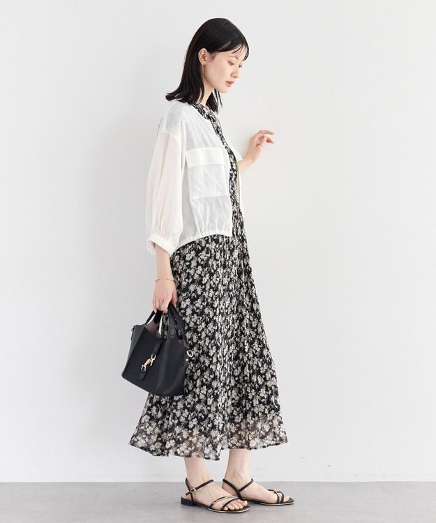 YECCA VECCA ドライタッチシアーブルゾン White