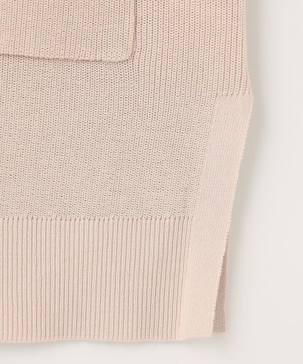 J.PRESS LADIES 【洗える】 コットンモダール カーディガン ベージュ系