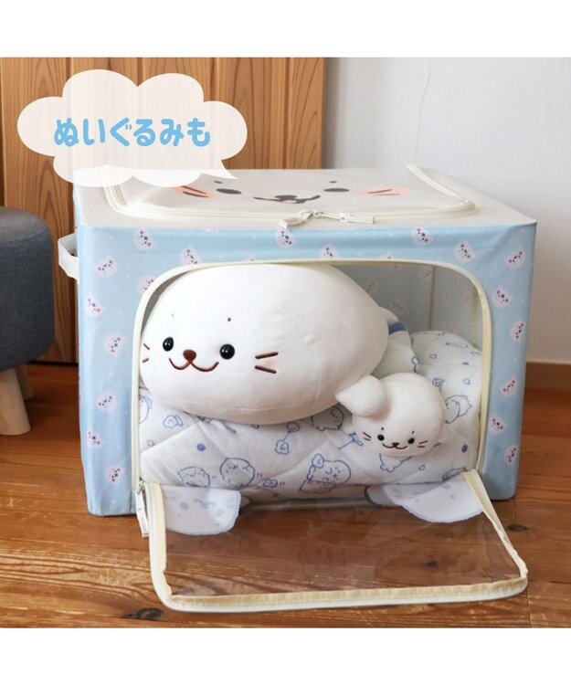 しろたん 収納ケース 《いっぱい柄》 / Mother garden | ファッション