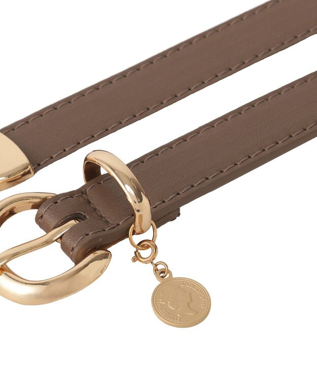 earth music&ecology コインベルト Dark Brown