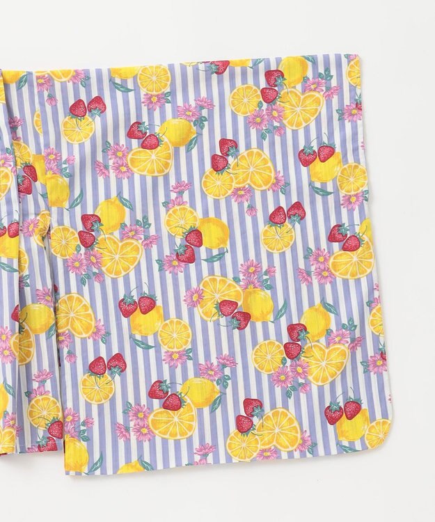 ANY KIDS 3WAY ロング丈 浴衣 セット フルーツ×ストライプ