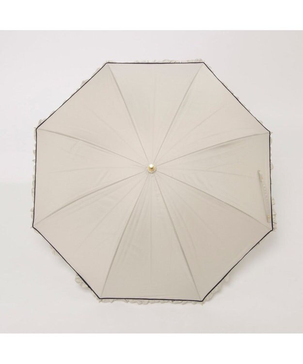 UNBILLION カシュネ cachenez / PUヒートカットフリルバルーンショートパラソル ベージュ