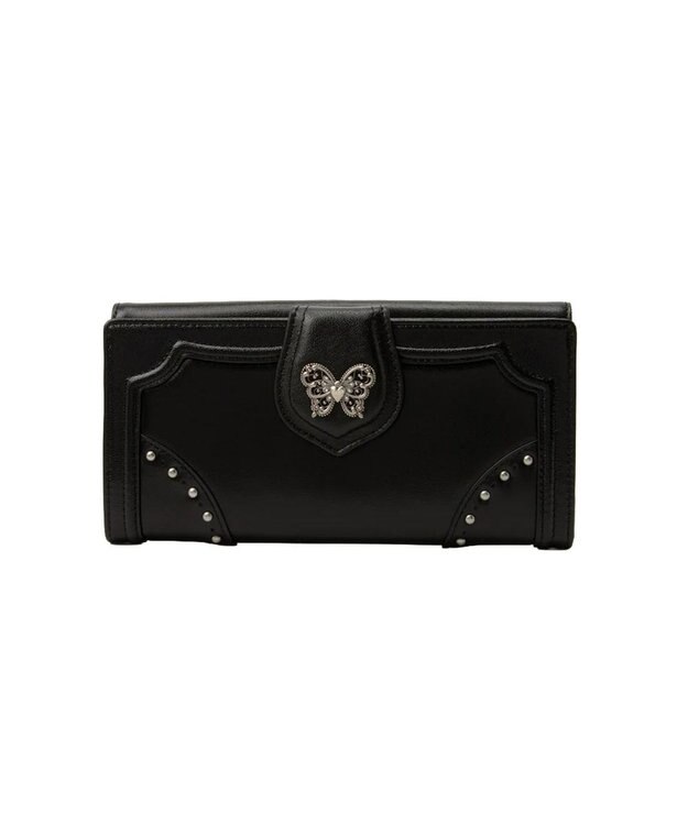 ANNA SUI ナーシャ フラップ長財布 クロ