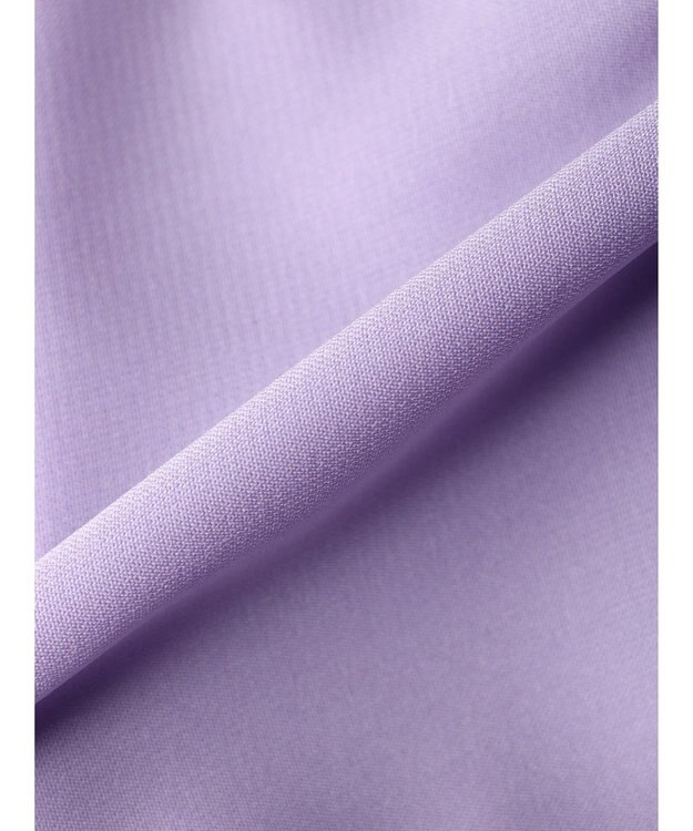 Green Parks ウエストドロストフレンチスリーブチュニック Purple