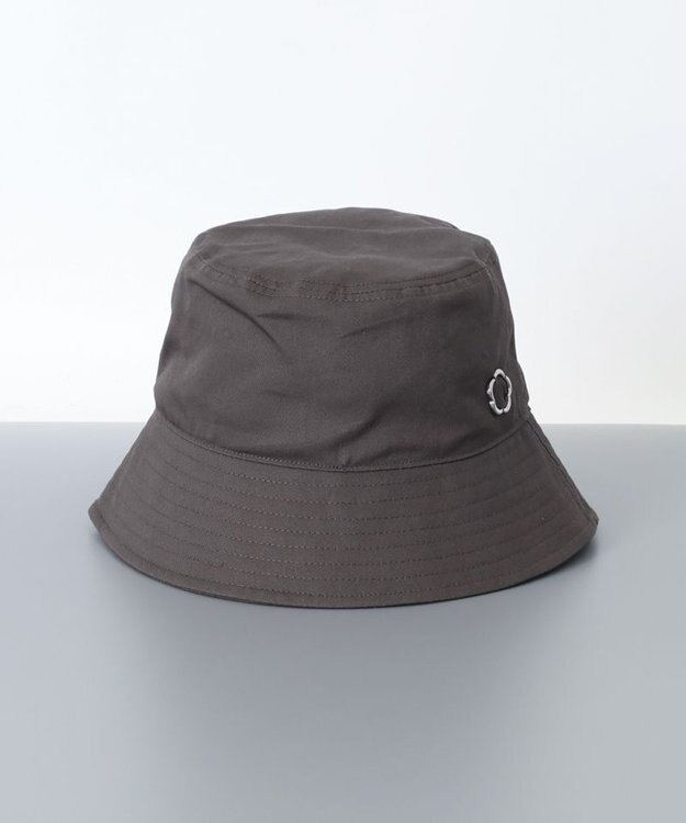 AURORA 【 CLATHAS.（クレイサス）】ロゴドローコード付きバケットハット ブラック