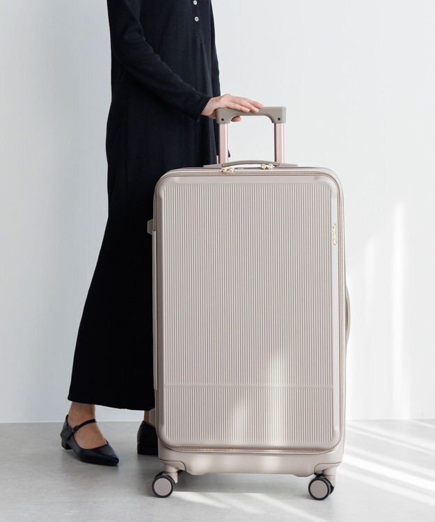 ACE BAGS & LUGGAGE Jewelna Rose エルダートローリー Lサイズ 87L 05403 ジュエルナローズ グレージュ