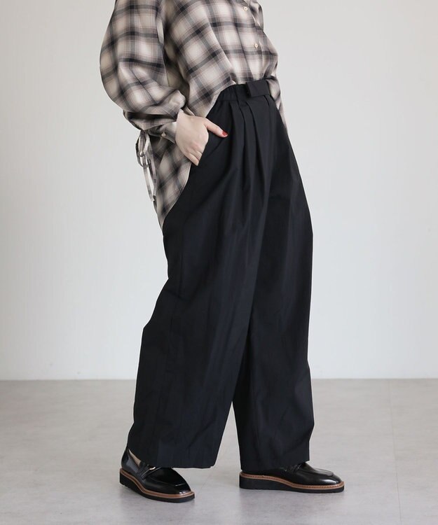 Green Parks ・ＥＬＥＮＣＡＲＥ　ＤＵＥ　スリータックパンツ Black