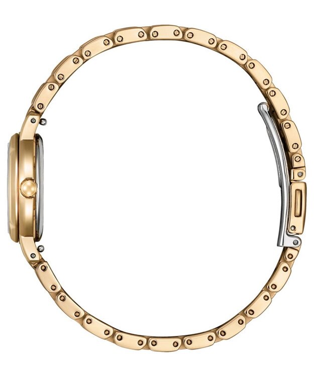 CITIZEN 【替えバンド付き2way 限定モデル】ソーラーテック腕時計 KP3-627-91 ゴールド