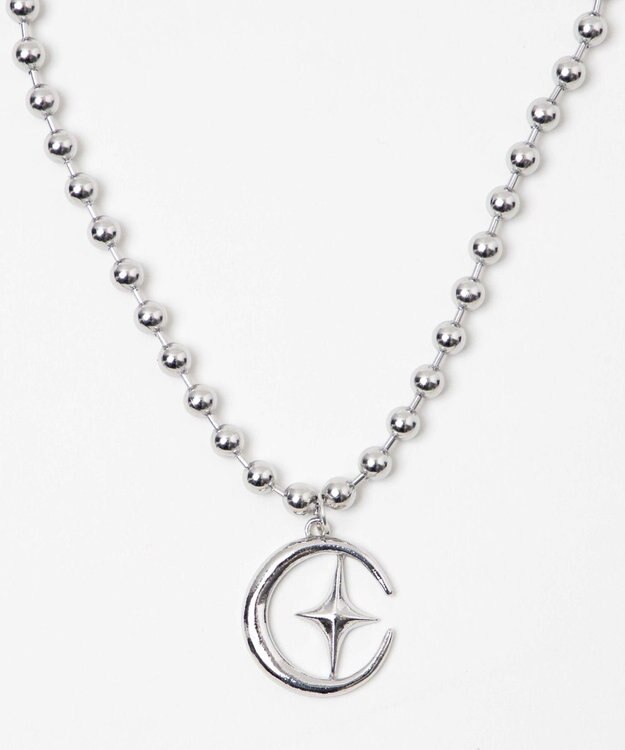 WEGO LBIGモチーフボールチェーンネックレス 柄1