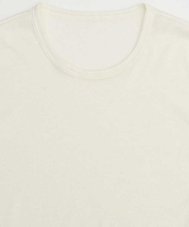 WACOAL MEN インナー　綿100％　洗濯してもやわらかさ続く　毛玉になりにくい　3分袖　クルーネック　/ワコールメン　WL5023 ホワイト