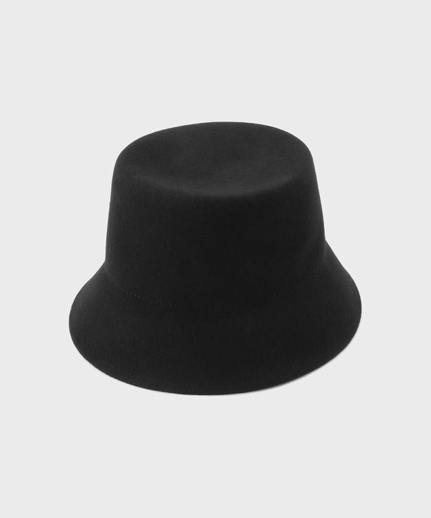 GRACE CONTINENTAL Ferrucio Vecchi ウールハット ブラック