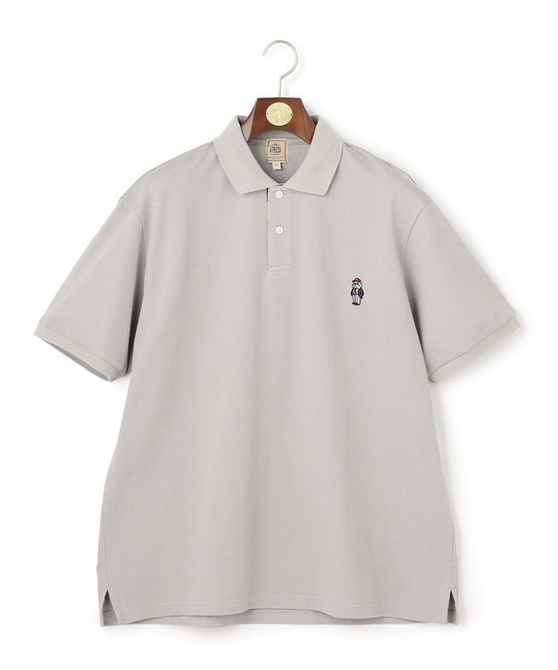 J.PRESS MEN 【KING SIZE / BULLDOG BOY / 8色展開】カノコレジメン ポロシャツ ライトグレー系