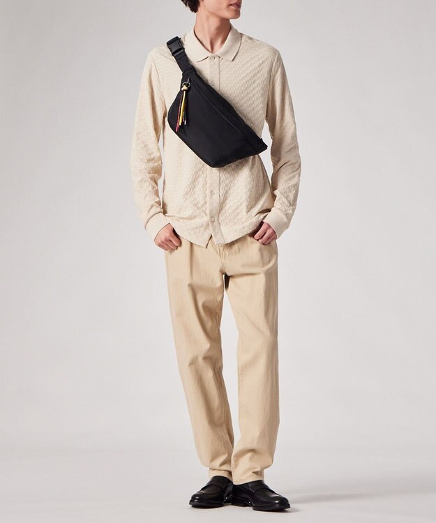 Paul Smith PSライトポリエステル ウエストバッグ ブラック