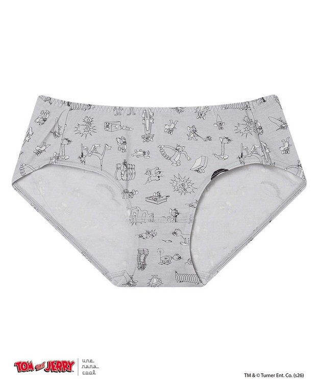 une nana cool トムとジェリー × une nana cool ショーツ グレー