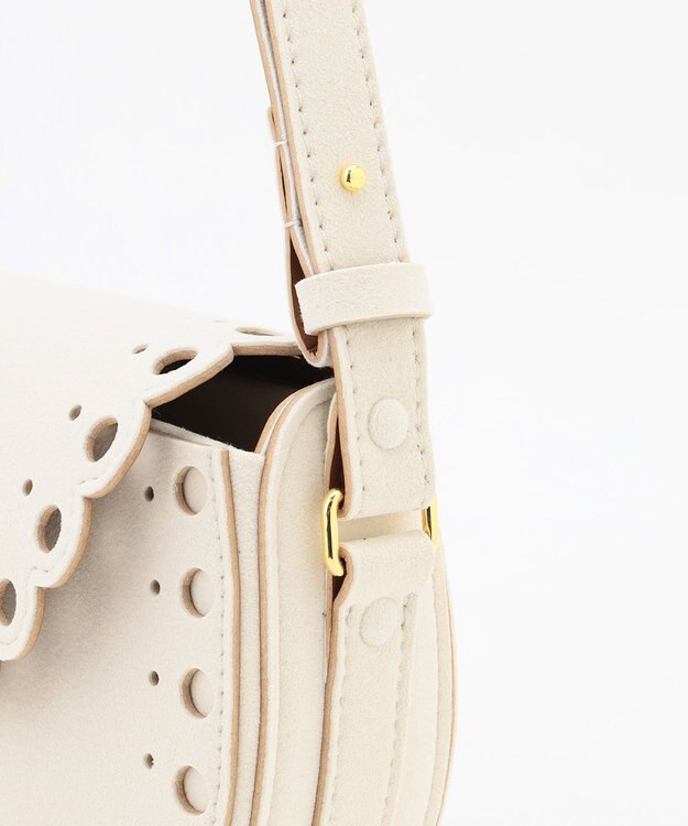 BEIGE， 【一部店舗限定】MARY AL TERNA / ENSOU ウルトラスエードショルダーバック Ivory