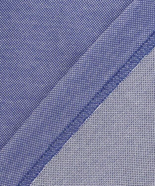 JOSEPH ABBOUD クールビズ【WEB限定・速乾】シャンブレー ポロシャツ ブルー系