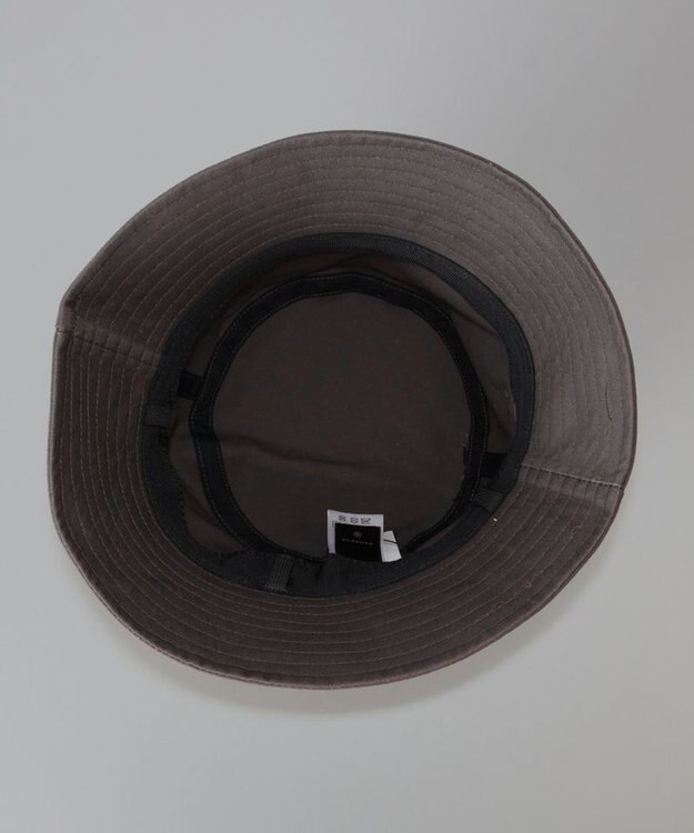 AURORA 【 CLATHAS.（クレイサス）】ロゴドローコード付きバケットハット ブラック