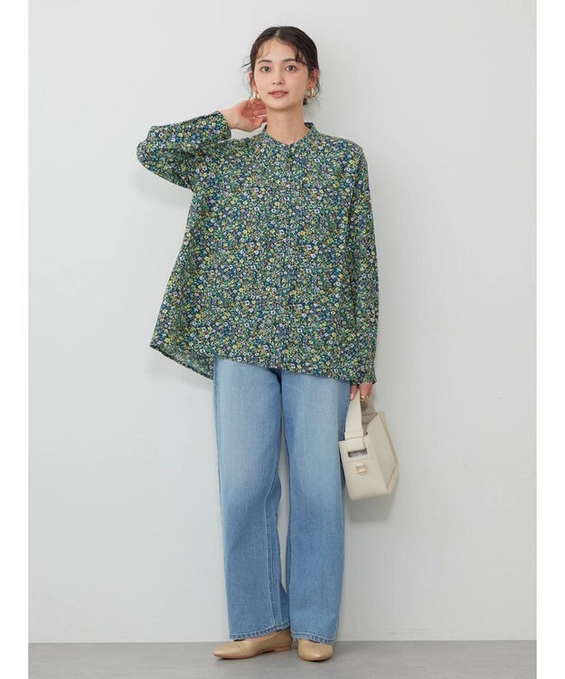 AMERICAN HOLIC サラックールタック使いブラウス Ivory