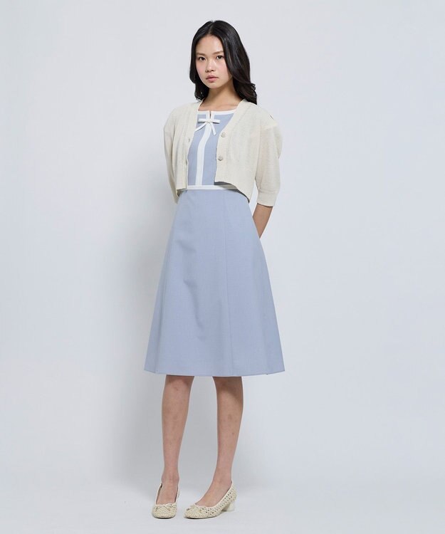 TOCCA 【00サイズあり】RIBBON DUO ドレス ブルー系