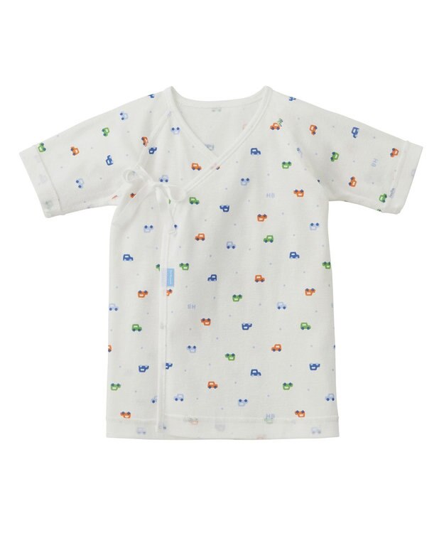 MIKI HOUSE HOT BISCUITS 出産準備スタンダードセット 通年用(総柄) ブルー