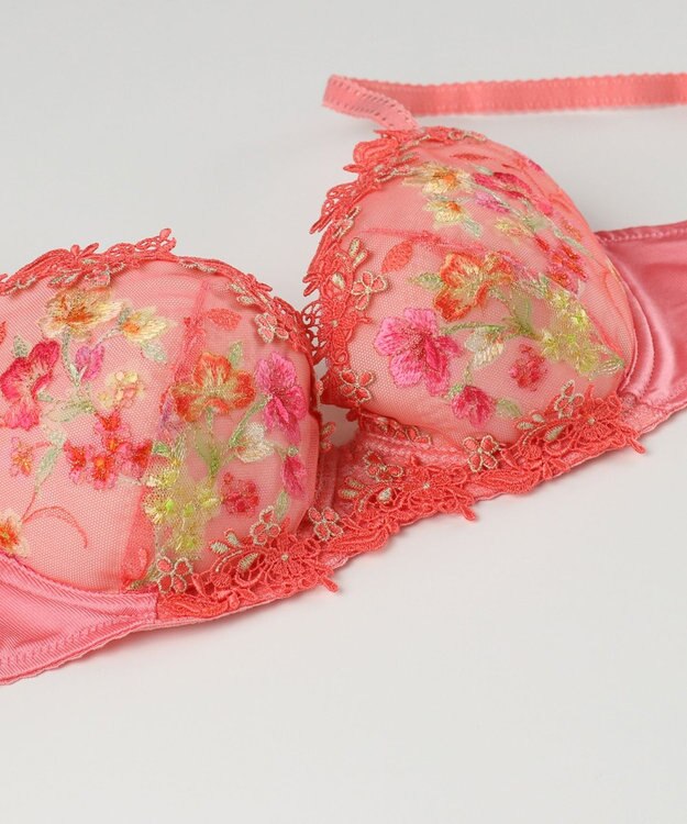 Wing ブラジャー Wing Lesiage ふっくらまる胸メイク やさしいフィット感 【2920シリーズ】 パッド有 ブラ PB2920 ウイング／ワコール オレンジ