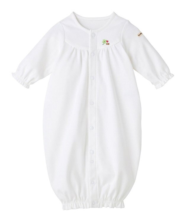 MIKI HOUSE HOT BISCUITS 出産準備スタンダードセット 通年用(総柄) ブルー