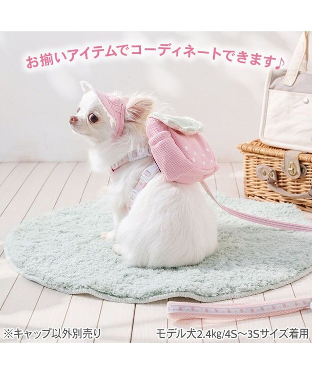 PET PARADISE ペットパラダイス 苺 帽子 ４Ｓ～３Ｓ/ＳＳ～Ｓ ピンク