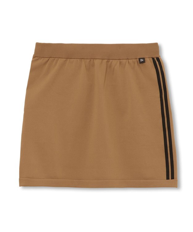 ZERO HALLIBURTON 【雑誌掲載】ZHG-W1c ボックスニットスカート 82673 ZERO HALLIBURTON ゼロハリバートン レディースゴルフ ミニスカート トープ